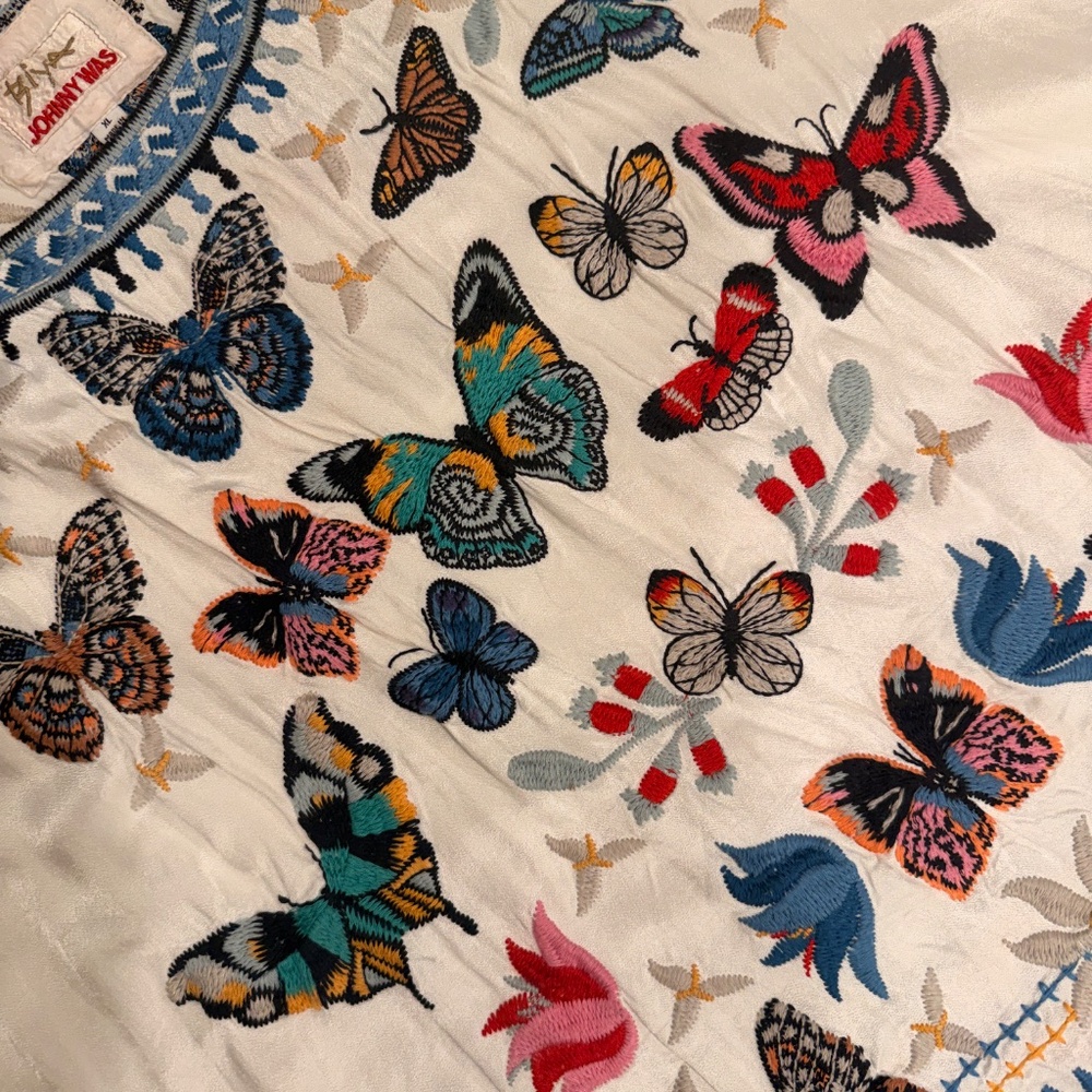 Johnny Was BIYA Butterfly Top - Picture 11 of 16